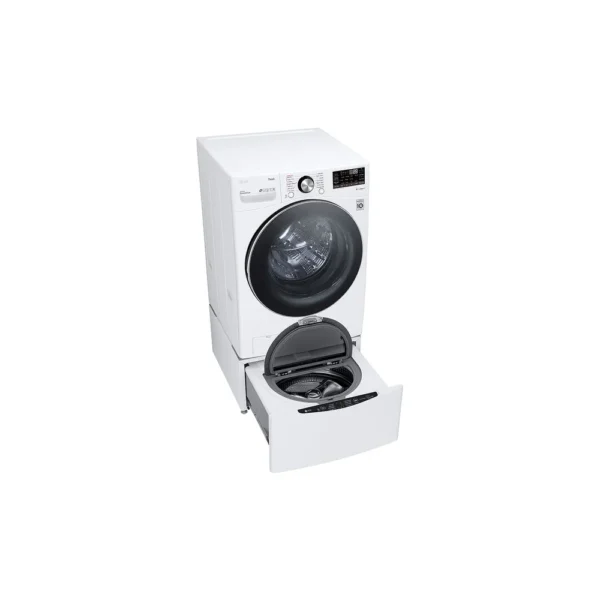 LG WM4200HWA 5.0 cu.ft. Ultra Large Capacity Front Load Washer with AIDD, TurboWash, Steam and Wi-FiConnectivity, White - Image 2